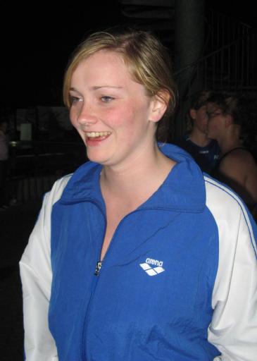Larissa Ruch beim 16. Flutlichtpokalschwimmen