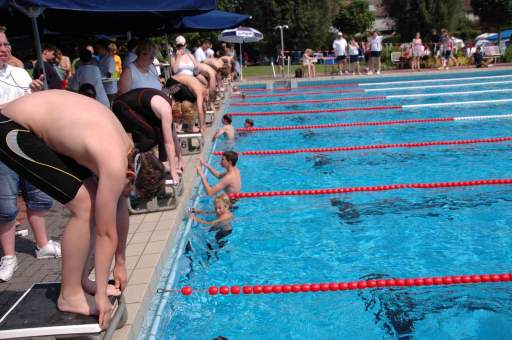 Startszene vom 23. Heinz-Lenfert-Pokalschwimmen